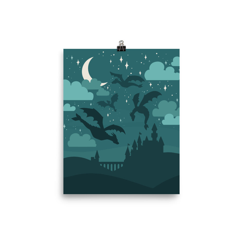 Night Dragon Poster