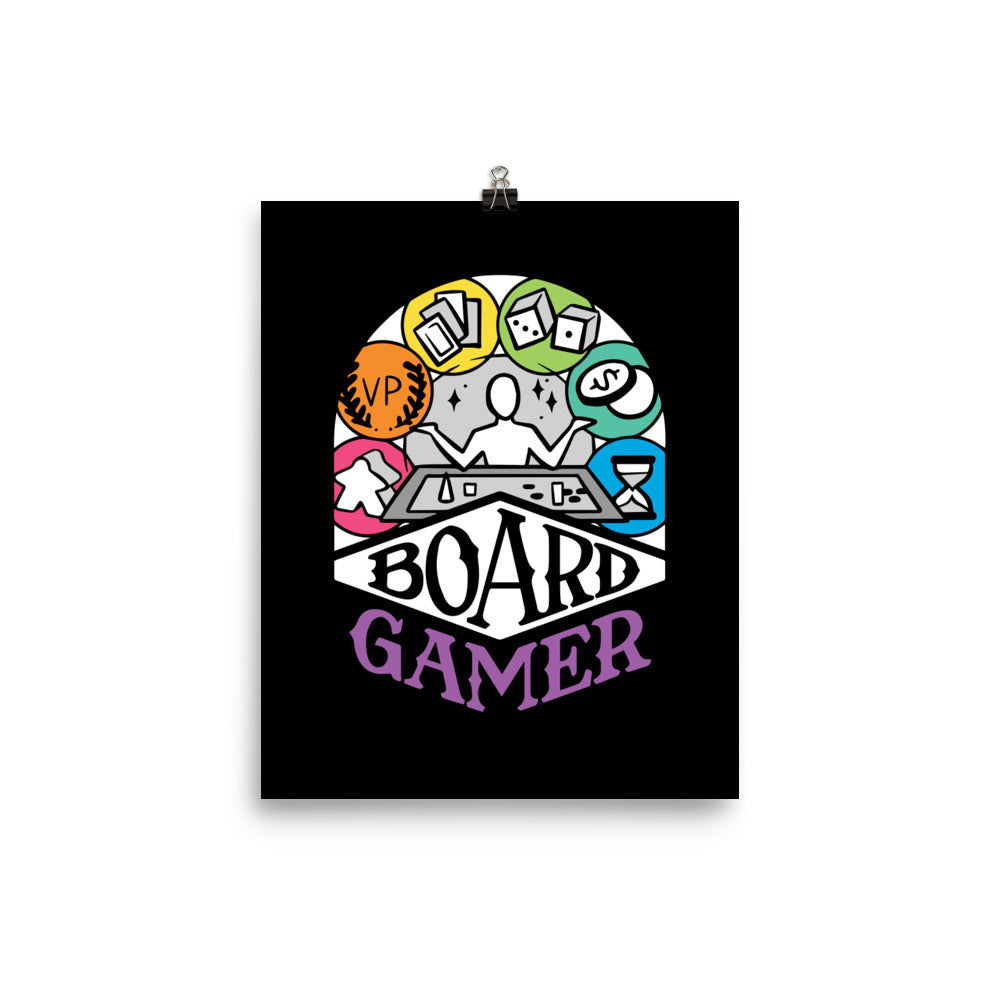 Board Gamer Poster