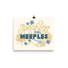 Load image into Gallery viewer, Spaghetti and Meeples Poster