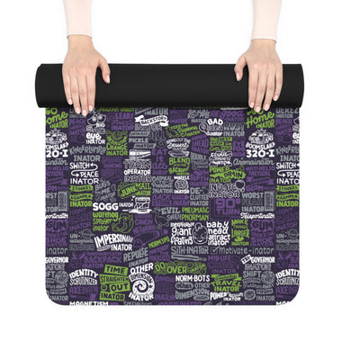 Inators Microfiber Rubber Yoga Mat