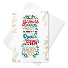 Load image into Gallery viewer, The People I Love Christmas Greeting Card