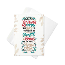 Load image into Gallery viewer, The People I Love Christmas Greeting Card