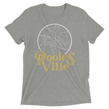 Load image into Gallery viewer, Poolesville Maryland Map Tri-Blend T-Shirt