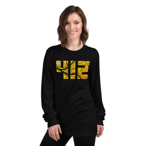 412 Pittsburgh Map Long Sleeve T-Shirt
