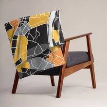 Load image into Gallery viewer, Pittsburgh Map Throw Blanket