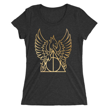 Golden Phoenix Hallows Women's Tri-Blend T-Shirt