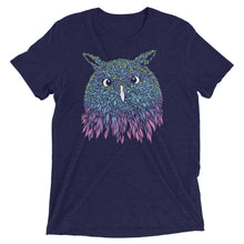 Load image into Gallery viewer, Sweet Feathers Owl Triblend T-Shirt