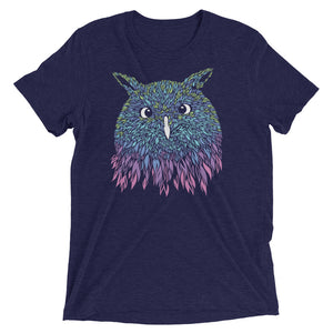 Sweet Feathers Owl Triblend T-Shirt
