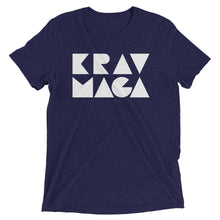 Load image into Gallery viewer, Krav Maga Block Shapes Unisex Triblend T-Shirt