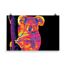 Load image into Gallery viewer, The Warm Rainbow Koala Poster