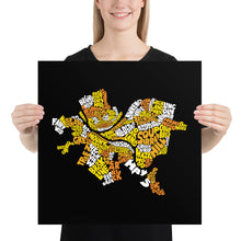 Load image into Gallery viewer, Pittsburgh Neighborhood Names Poster
