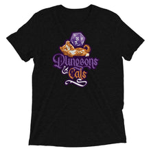 Load image into Gallery viewer, Dungeons and Cats Tri-Blend T-Shirt