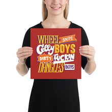 Load image into Gallery viewer, Wheel Snipe Celly Poster