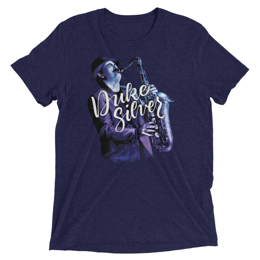 Duke Silver Tri-Blend T-Shirt