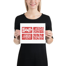 Load image into Gallery viewer, Four Reds Social Justice Poster