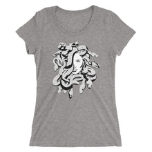 Load image into Gallery viewer, Medusa Greek Mythology Scales Women&#39;s Tri-Blend T-Shirt