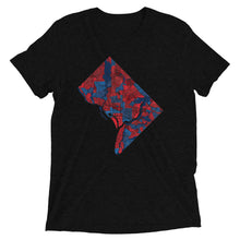 Load image into Gallery viewer, Washington DC Neighborhood Map Tri-Blend T-Shirt