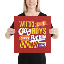 Load image into Gallery viewer, Wheel Snipe Celly Poster