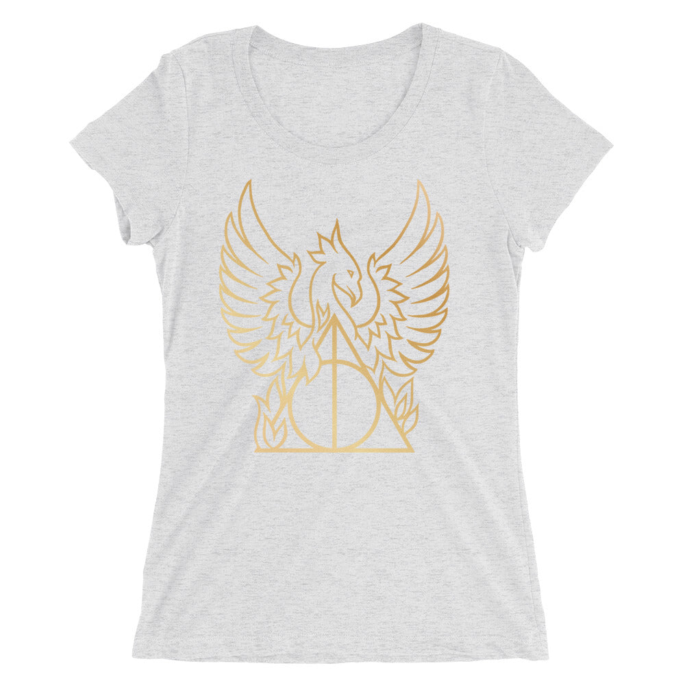 Golden Phoenix Hallows Women's Tri-Blend T-Shirt