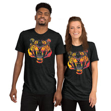 Load image into Gallery viewer, Tiger Shadows Tri-Blend T-Shirt