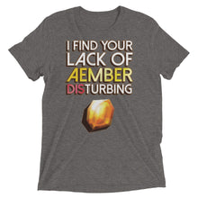 Load image into Gallery viewer, Lack of Aember Keyforge Tri-Blend T-Shirt