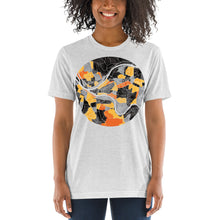 Load image into Gallery viewer, Pittsburgh Neighborhood Map Tri-Blend T-Shirt