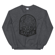 Load image into Gallery viewer, Board Gamer Black Unisex Sweatshirt