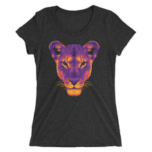 Load image into Gallery viewer, The Dark Lioness Women&#39;s Tri-Blend T-Shirt