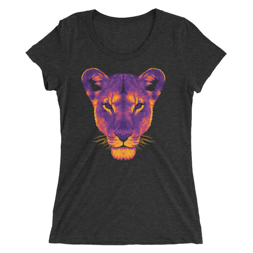 The Dark Lioness Women's Tri-Blend T-Shirt