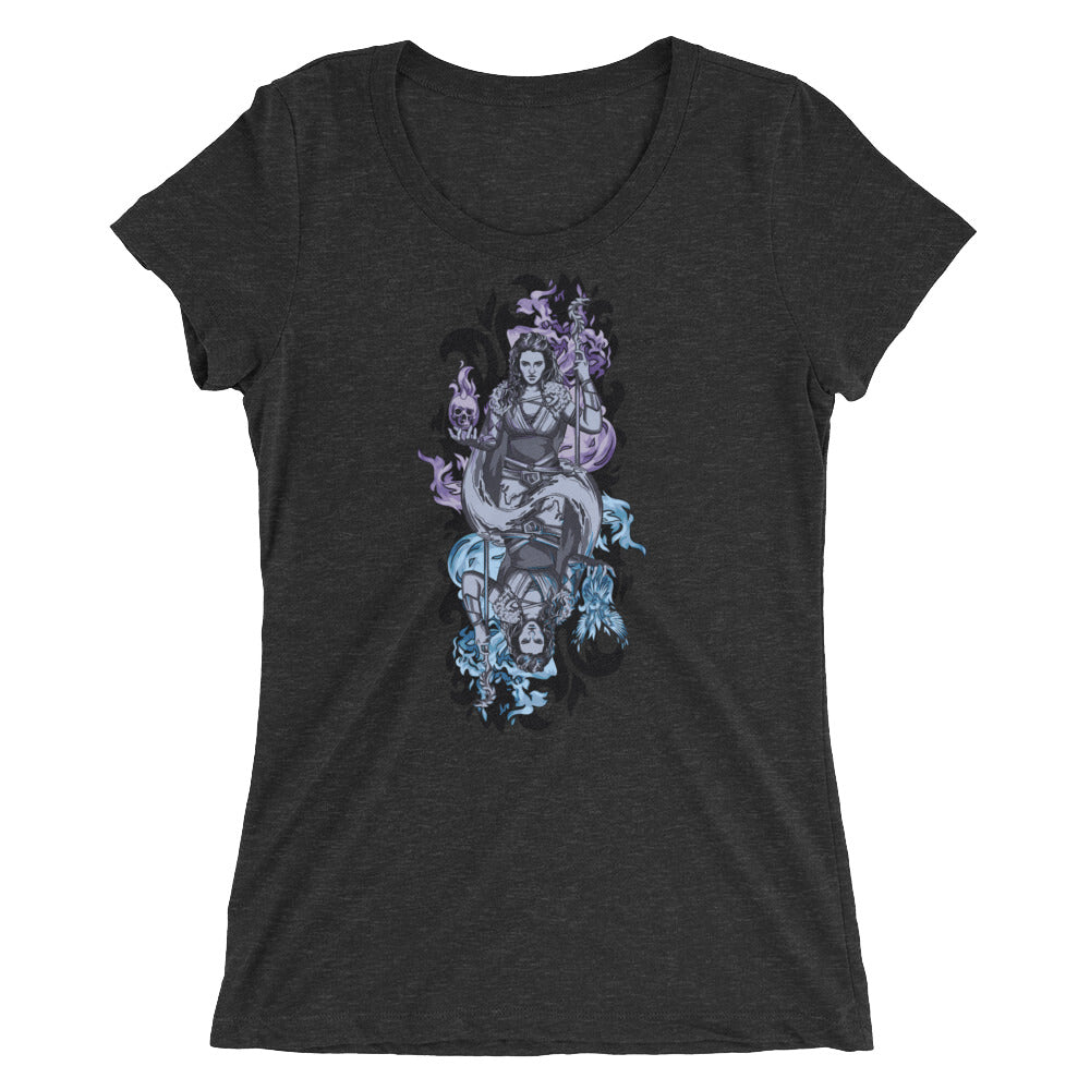 Goddess of the Underworld Women's Tri-Blend T-Shirt