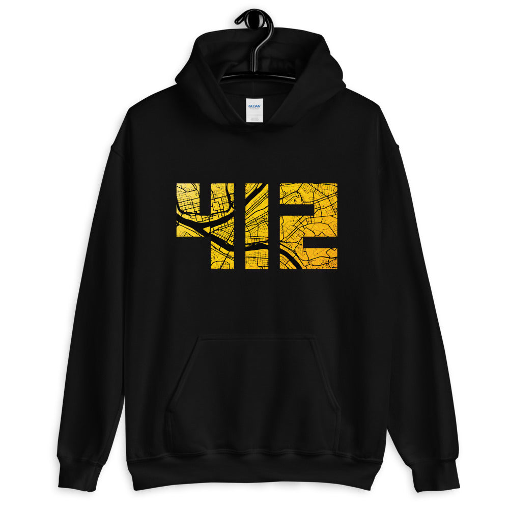 412 Map Unisex Hoodie