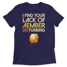 Load image into Gallery viewer, Lack of Aember Keyforge Tri-Blend T-Shirt