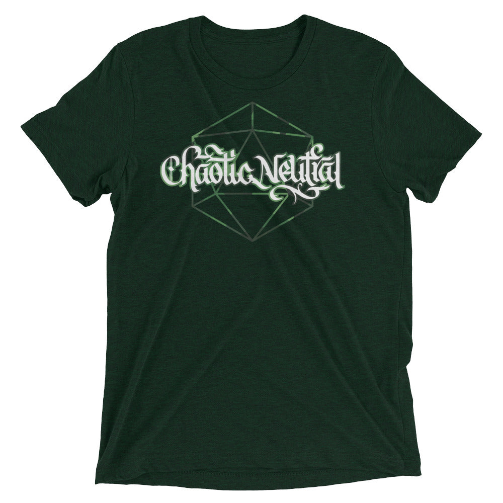 Chaotic Neutral Dice Tri-Blend T-Shirt