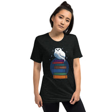 Load image into Gallery viewer, Bookish Hedwig Unisex Triblend T-Shirt