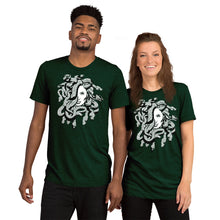 Load image into Gallery viewer, Medusa Greek Mythology Scales Unisex Tri-Blend T-Shirt
