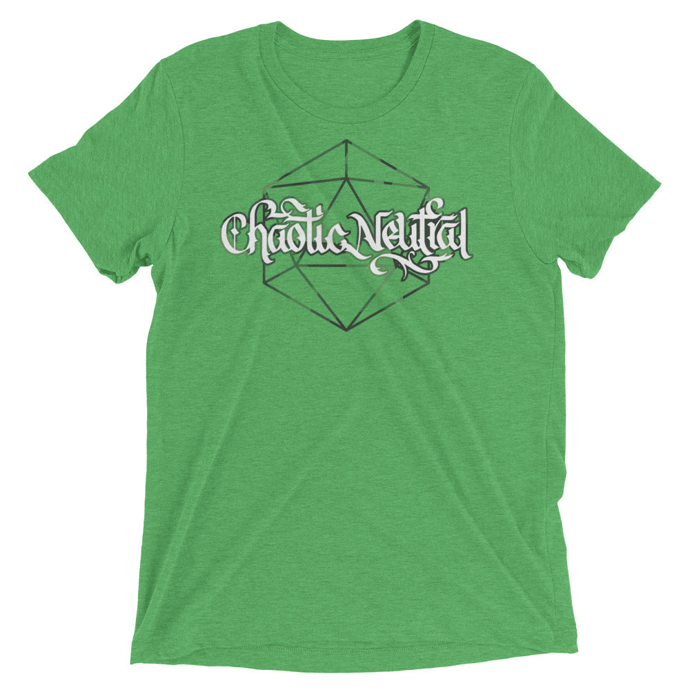 Chaotic Neutral Dice Tri-Blend T-Shirt