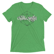 Load image into Gallery viewer, Chaotic Neutral Dice Tri-Blend T-Shirt