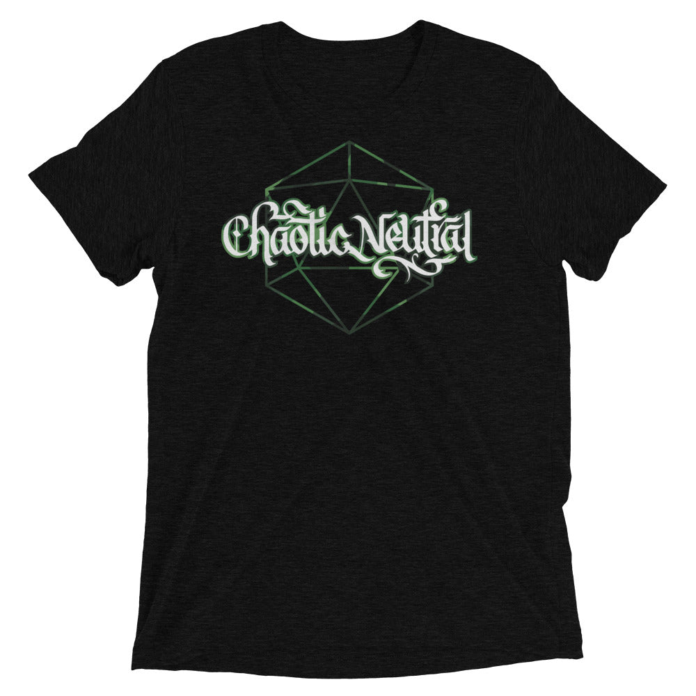 Chaotic Neutral Dice Tri-Blend T-Shirt