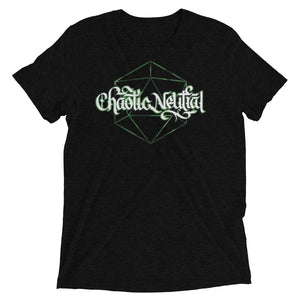 Chaotic Neutral Dice Tri-Blend T-Shirt