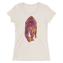 Load image into Gallery viewer, The Hot Jaguar Jungle Cat Women&#39;s Tri-Blend T-Shirt