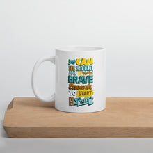 Load image into Gallery viewer, Brave Enough to Start Motivational Mug