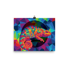 Load image into Gallery viewer, Geo Chameleon Poster