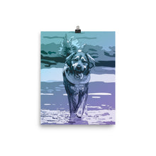 Load image into Gallery viewer, Aqua Dog Poster