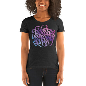 When In Doubt Go to the Library Women's Tri-Blend T-Shirt