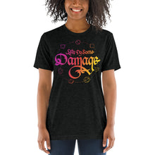 Load image into Gallery viewer, Let&#39;s Do Some Damage Tri-Blend T-Shirt
