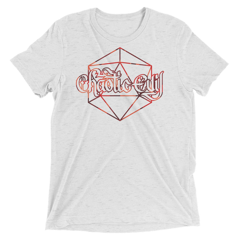 Chaotic Evil Dice Tri-Blend T-Shirt