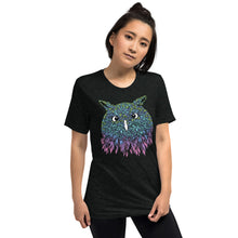 Load image into Gallery viewer, Sweet Feathers Owl Triblend T-Shirt