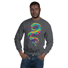 Load image into Gallery viewer, Rainbow Geo Snake Unisex Sweatshirt