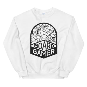Board Gamer Black Unisex Sweatshirt