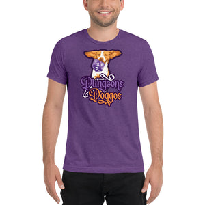 Dungeons and Doggos Tri-Blend T-Shirt